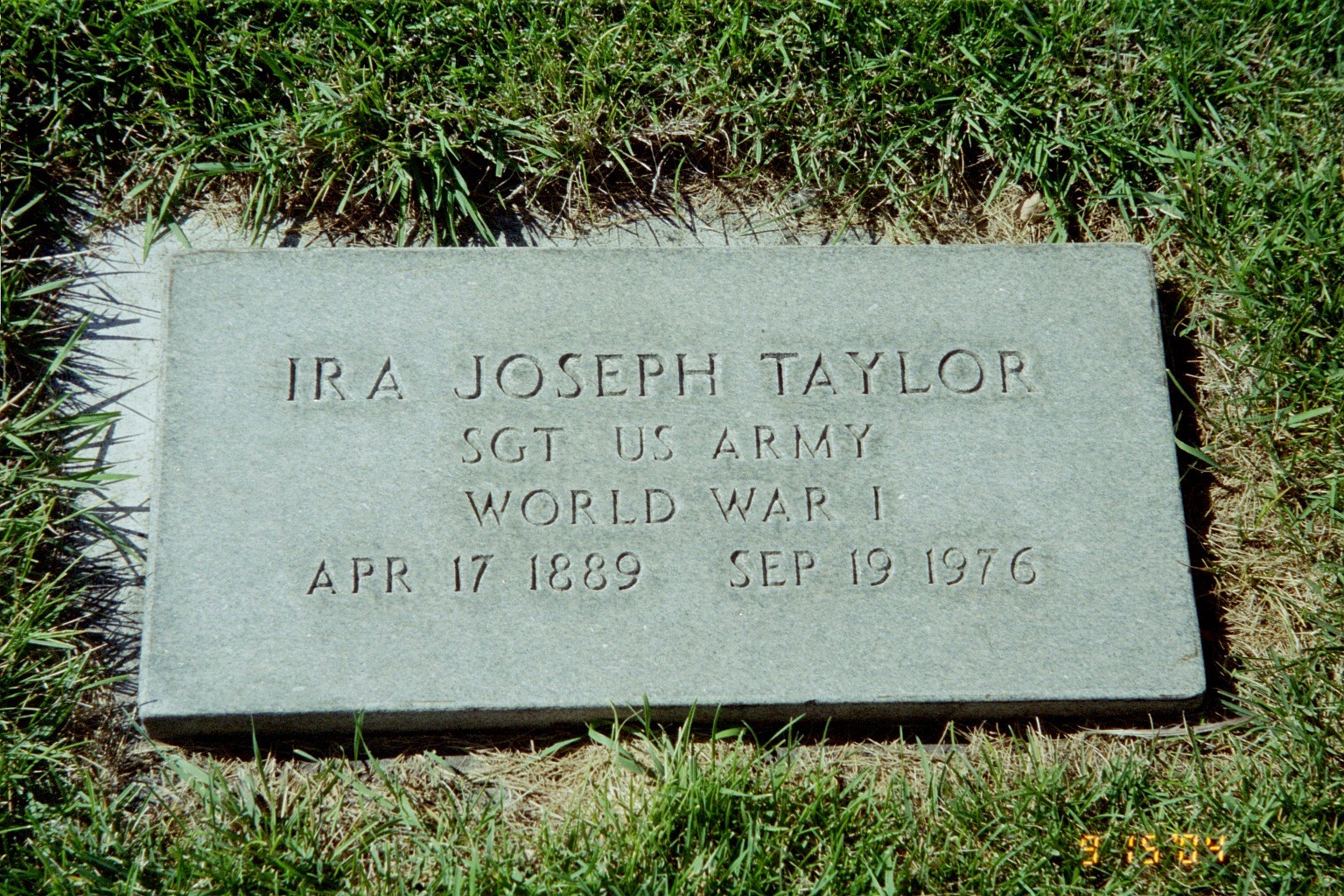 McEntire Family History / Ira Joseph Taylor